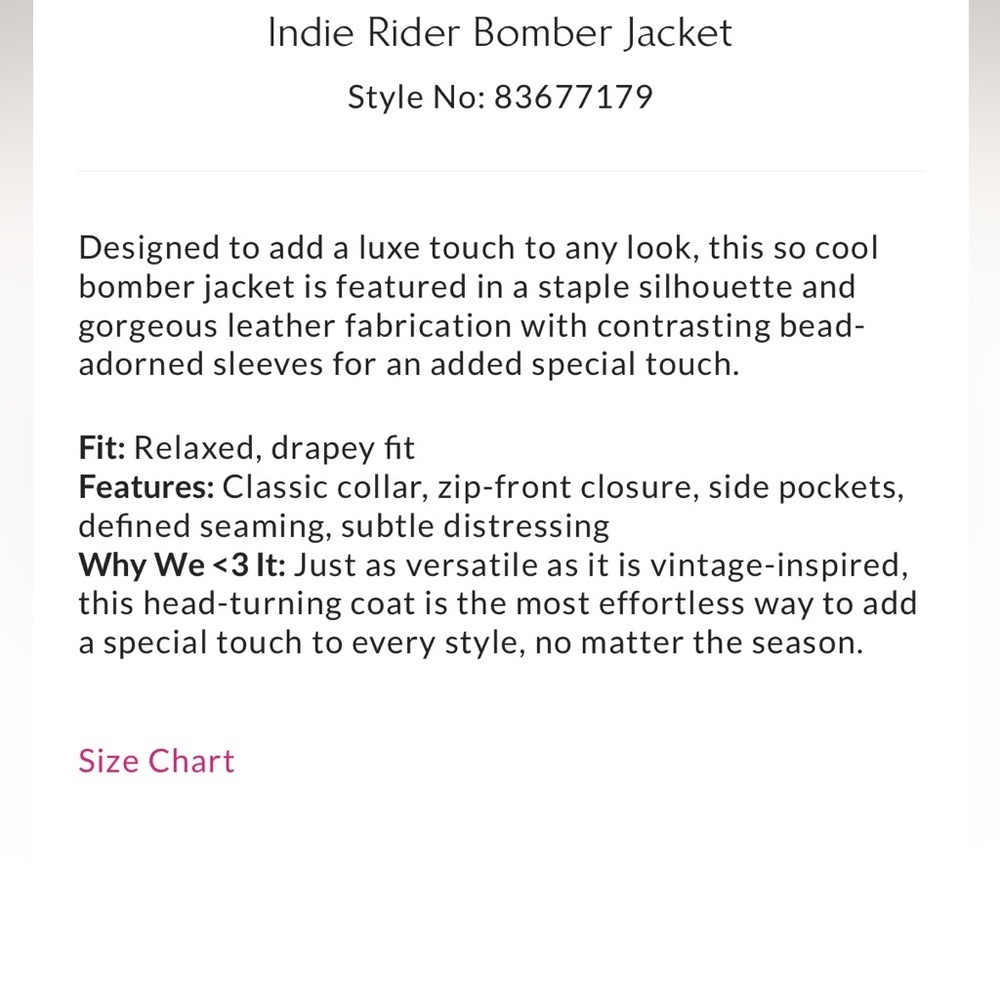 Free People Indie Rider Bomber Jacket Size Large NWT - Picture 5 of 15